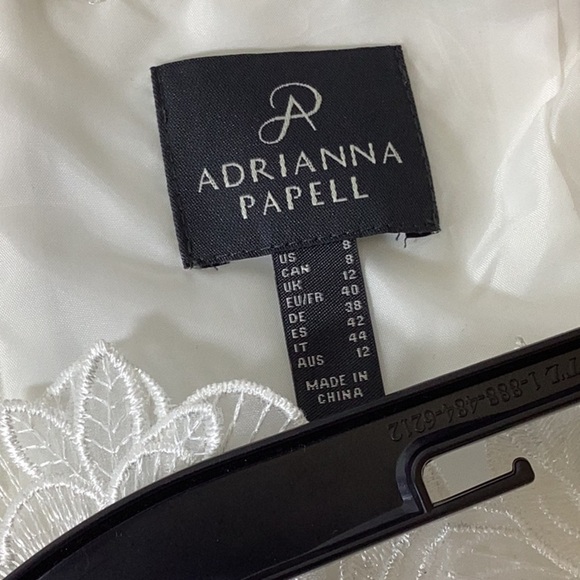 Women's 3D Floral Off-The-Shoulder Mikado Dress - Picture 10 of 10